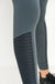 Highwaist Zipper Pocket Moto Mesh Full Leggings