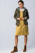 Double Zipper with Hood Coat