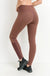 Highwaist Zipper Pocket Moto Mesh Full Leggings