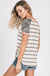 STRIPE RAGLAN SLEEVE TOP 
