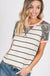 STRIPE RAGLAN SLEEVE TOP 