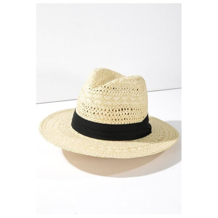 Boho chic summer panama hat
