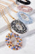 Oval and Glass Bead Necklace LECCE