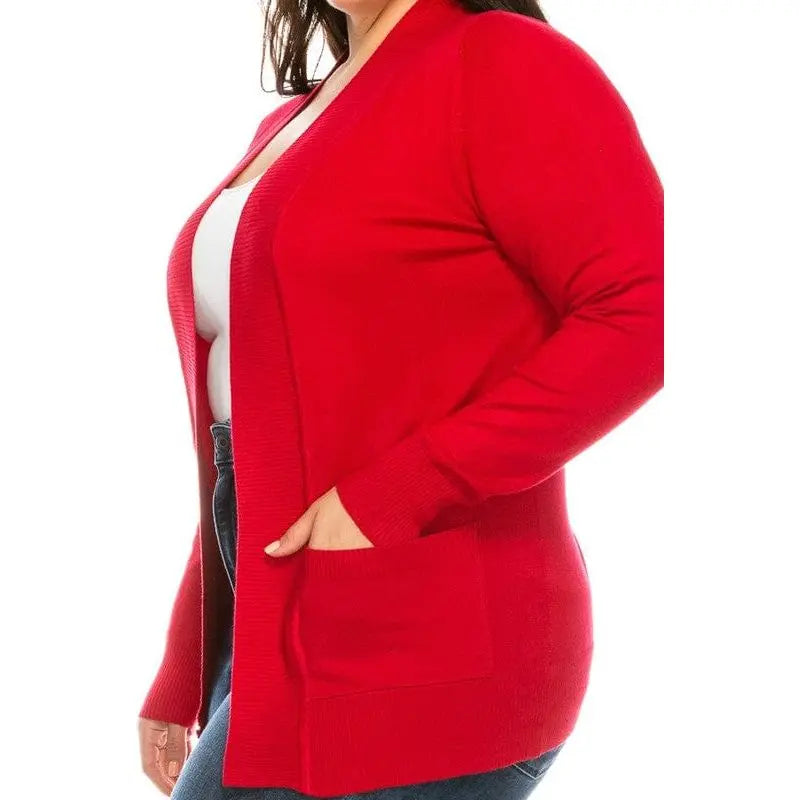 Open Cardigan  Plus Size LECCE
