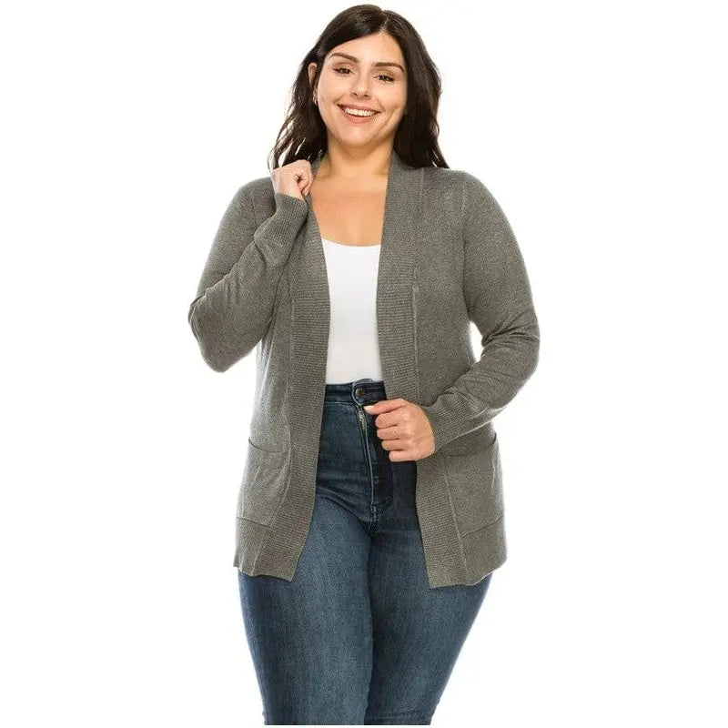 Open Cardigan  Plus Size LECCE