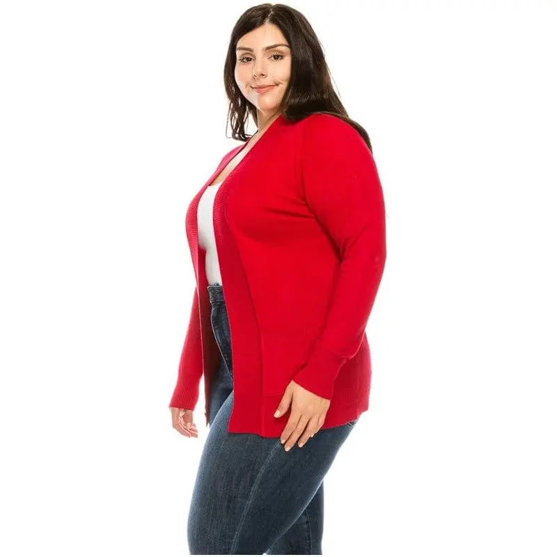 Open Cardigan  Plus Size LECCE