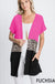 Sold and animal open cardigan LECCE