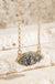 Oval filigree charm short necklace LECCE Boutique