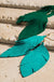 Genuine Leather Leaf Earrings