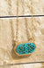 Oval filigree charm short necklace LECCE Boutique