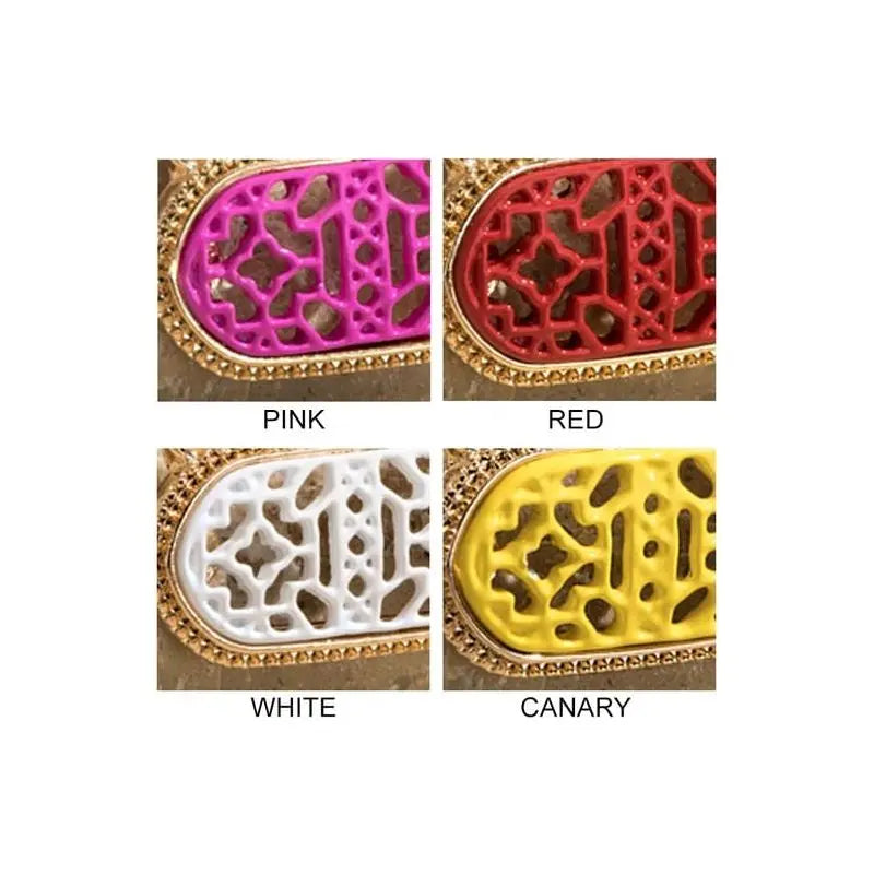 Oval filigree charm short necklace LECCE Boutique