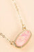 Gemstone Chain Short Necklace LECCE