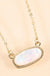 Gemstone Chain Short Necklace LECCE