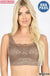 Seamless bra top with front lace cover LECCE