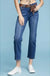 CROPPED STRAIGHT LEG WITH LEOPARD CHEETAH SASH/BELT JEANS Judy Blue
