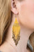Seed Bead Tassel Earrings