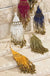 Seed Bead Tassel Earrings