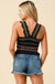 Multi color tank top