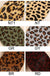 Animal Print Tear Drop Earrings LECCE