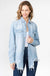 Distressed Denim Shirts Jacket American Bazi