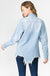 Distressed Denim Shirts Jacket American Bazi