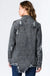 Distressed black shirt style jacket American Bazi