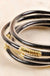 Glitter Jelly Tube Stack Satin Bow Bracelet LECCE