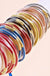 Glitter Jelly Tube Stack Satin Bow Bracelet LECCE
