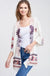 Aztec kimono cardigan