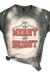 Merry And Bright Bleached Tee Diamond Diva