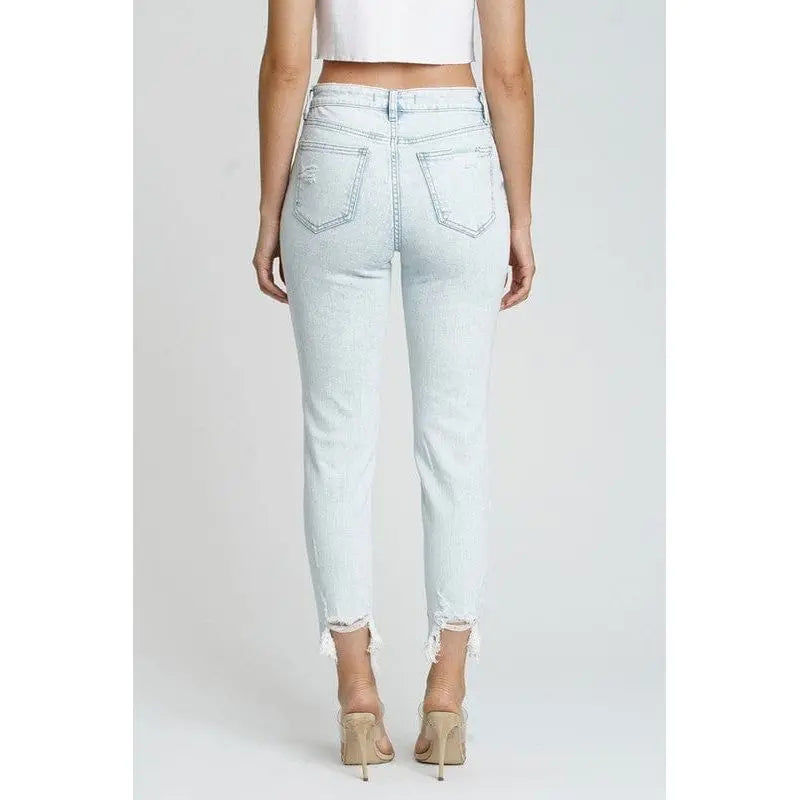 High rise mom jeans 