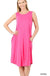sleeveless dress