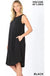 sleeveless dress