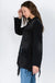 DISTRESSED BLACK SHIRT STYLE JACKET