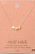 Three Dainty Hearts Necklace.