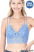 Crochet lace bralette with bra pads Zenana