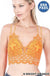 Crochet lace bralette with bra pads Zenana