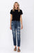 High-rise distressed boyfriend- Judy Blue Jeans