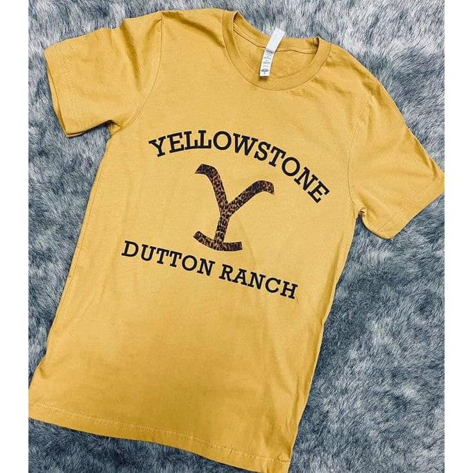 Camiseta del rancho Yellowstone Dutton