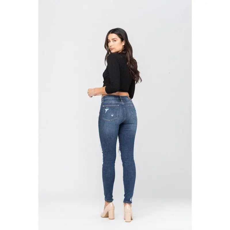 Judy Blue Patched Destroy Skinny