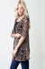 ANIMAL PRINT CARDIGAN LECCE