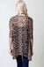 ANIMAL PRINT CARDIGAN LECCE
