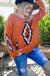 Rust Aztec Sweater