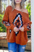 Aztec Printed Pullover Sweater LECCE