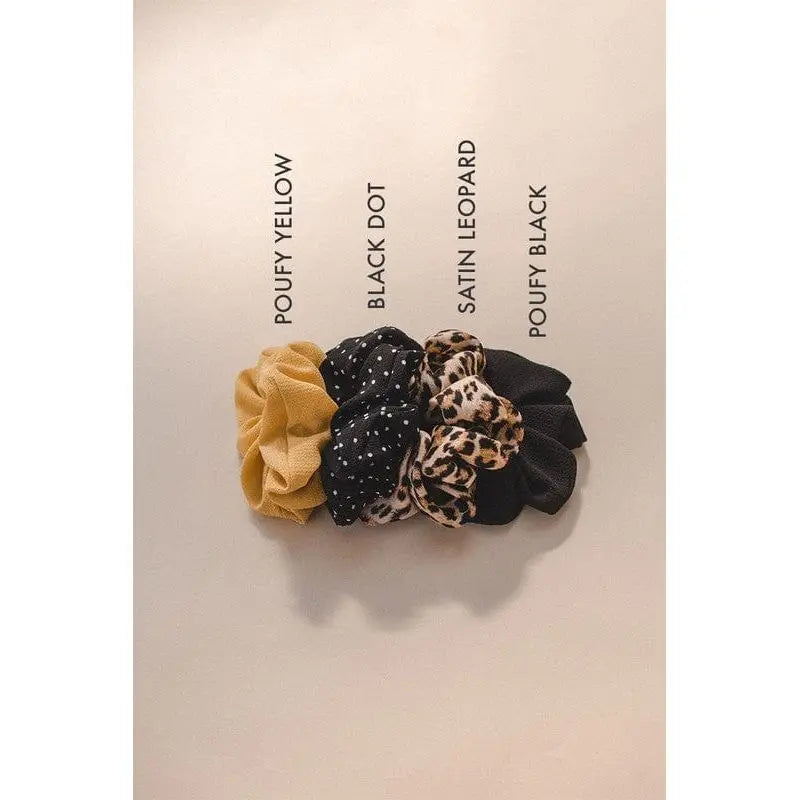 Oversized leopard scrunchie LECCE