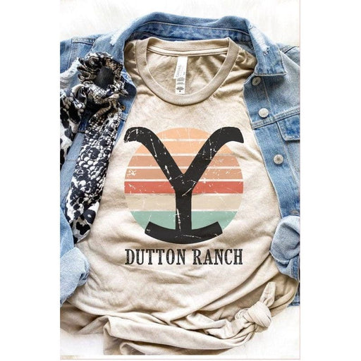 Yellowstone circle tee LECCE