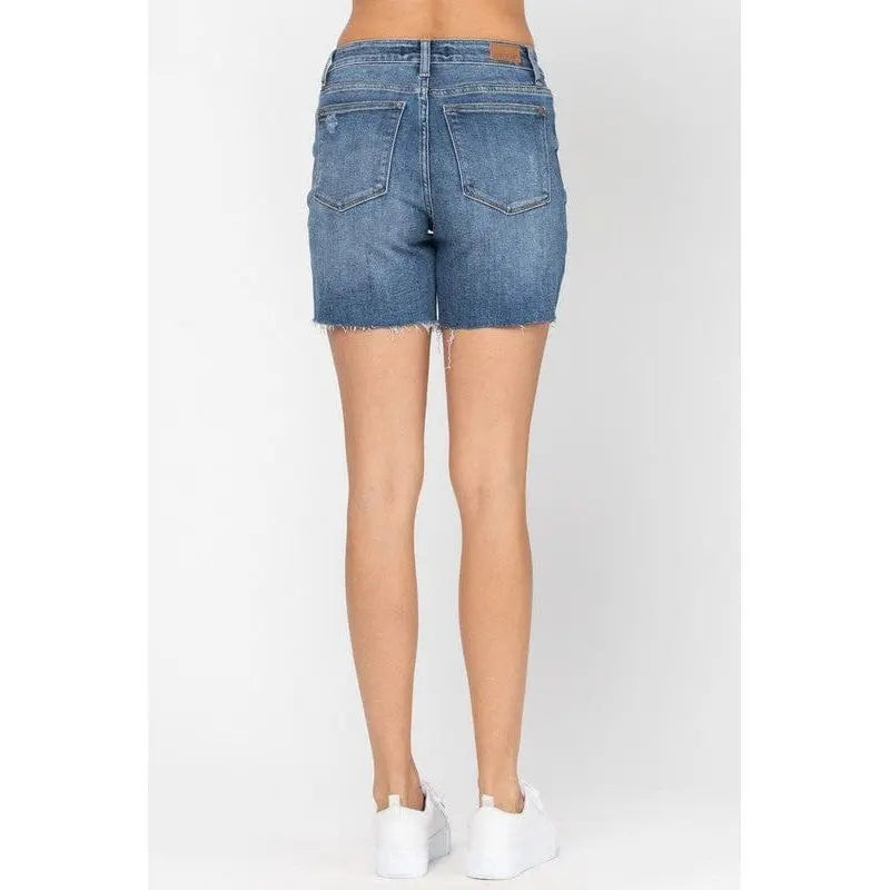 High Waist Mid-thigh Shorts