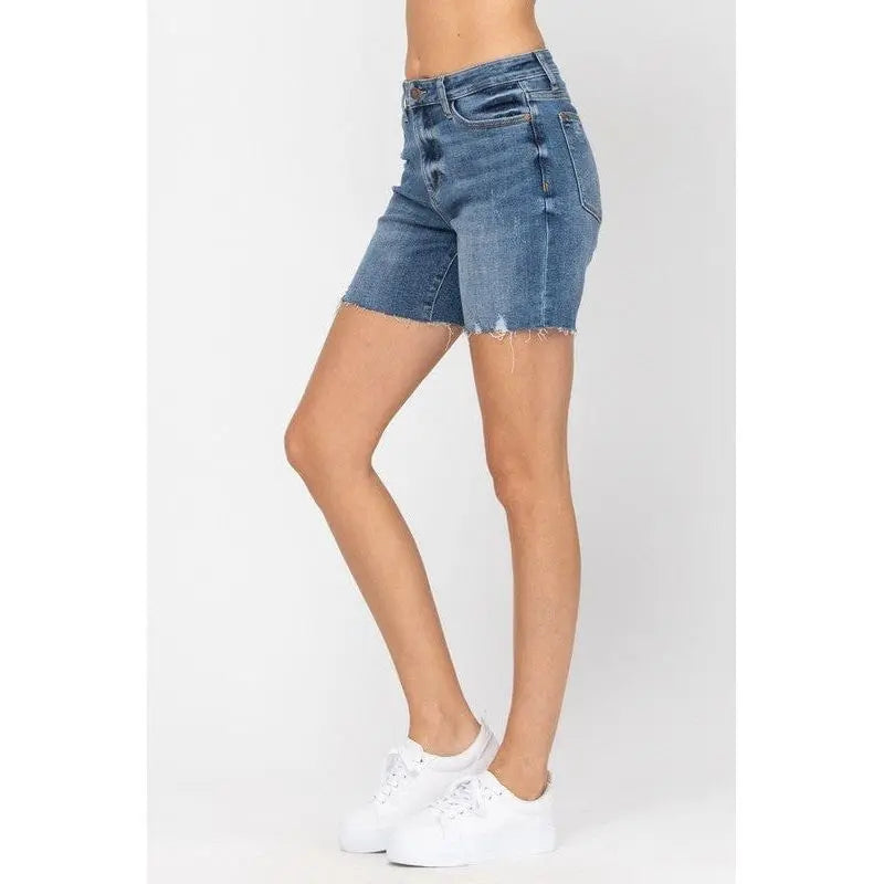 High Waist Mid-thigh Shorts Judy Blue