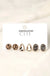 3 Multi Animal Pattern Stud Earrings set LECCE