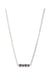 Mama square block lettering pendant necklace LECCE
